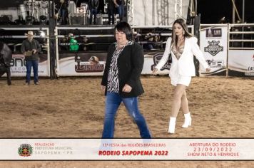 Foto - 15ª Festa das Regiões Brasileiras - Rodeio Sapopema 2022 