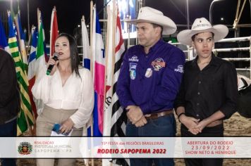 Foto - 15ª Festa das Regiões Brasileiras - Rodeio Sapopema 2022 