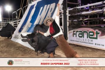 Foto - 15ª Festa das Regiões Brasileiras - Rodeio Sapopema 2022 