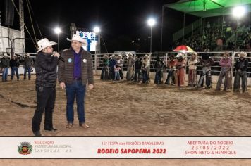 Foto - 15ª Festa das Regiões Brasileiras - Rodeio Sapopema 2022 