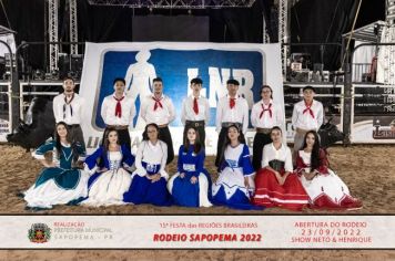 Foto - 15ª Festa das Regiões Brasileiras - Rodeio Sapopema 2022 