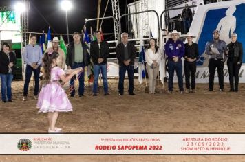 Foto - 15ª Festa das Regiões Brasileiras - Rodeio Sapopema 2022 