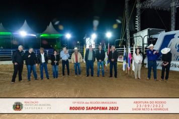 Foto - 15ª Festa das Regiões Brasileiras - Rodeio Sapopema 2022 