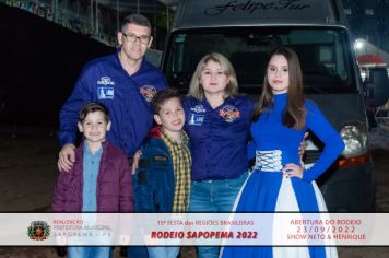 Foto - 15ª Festa das Regiões Brasileiras - Rodeio Sapopema 2022 