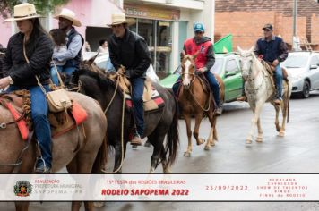 Foto - 15ª Festa das Regiões Brasileiras - Rodeio Sapopema 2022 