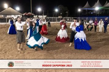 Foto - 15ª Festa das Regiões Brasileiras - Rodeio Sapopema 2022 