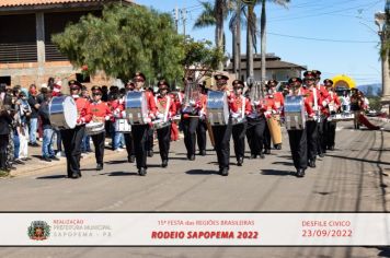 Foto - 15ª Festa das Regiões Brasileiras - Rodeio Sapopema 2022 