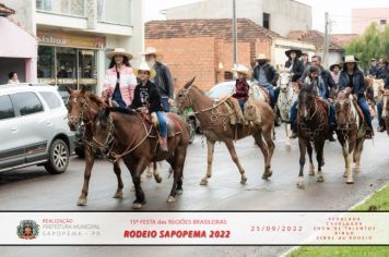 Foto - 15ª Festa das Regiões Brasileiras - Rodeio Sapopema 2022 