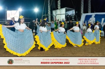 Foto - 15ª Festa das Regiões Brasileiras - Rodeio Sapopema 2022 