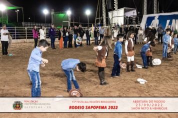 Foto - 15ª Festa das Regiões Brasileiras - Rodeio Sapopema 2022 