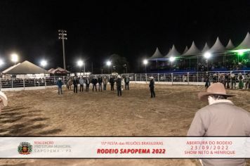 Foto - 15ª Festa das Regiões Brasileiras - Rodeio Sapopema 2022 