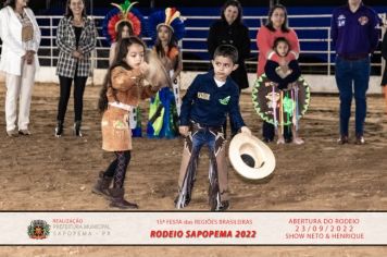 Foto - 15ª Festa das Regiões Brasileiras - Rodeio Sapopema 2022 