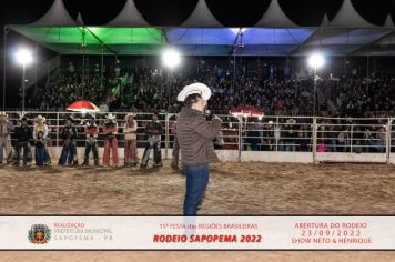 Foto - 15ª Festa das Regiões Brasileiras - Rodeio Sapopema 2022 