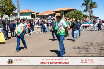 Foto - 15ª Festa das Regiões Brasileiras - Rodeio Sapopema 2022 