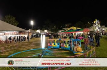 Foto - 15ª Festa das Regiões Brasileiras - Rodeio Sapopema 2022 