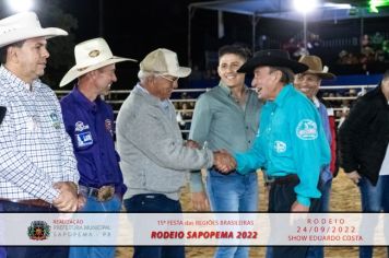 Foto - 15ª Festa das Regiões Brasileiras - Rodeio Sapopema 2022 