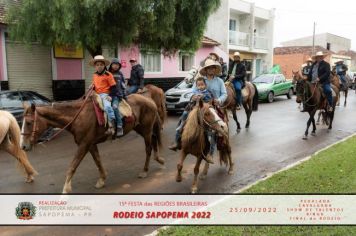 Foto - 15ª Festa das Regiões Brasileiras - Rodeio Sapopema 2022 