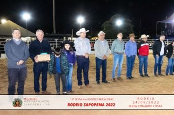 Foto - 15ª Festa das Regiões Brasileiras - Rodeio Sapopema 2022 