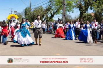 Foto - 15ª Festa das Regiões Brasileiras - Rodeio Sapopema 2022 