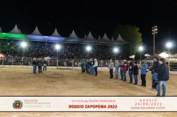 Foto - 15ª Festa das Regiões Brasileiras - Rodeio Sapopema 2022 