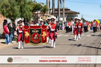 Foto - 15ª Festa das Regiões Brasileiras - Rodeio Sapopema 2022 