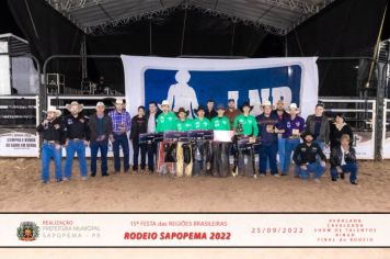 Foto - 15ª Festa das Regiões Brasileiras - Rodeio Sapopema 2022 