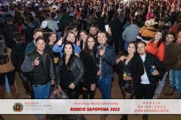 Foto - 15ª Festa das Regiões Brasileiras - Rodeio Sapopema 2022 