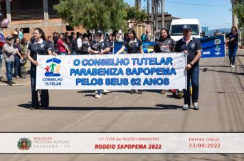 Foto - 15ª Festa das Regiões Brasileiras - Rodeio Sapopema 2022 