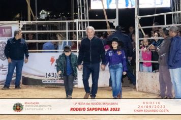 Foto - 15ª Festa das Regiões Brasileiras - Rodeio Sapopema 2022 