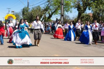 Foto - 15ª Festa das Regiões Brasileiras - Rodeio Sapopema 2022 