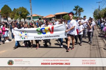 Foto - 15ª Festa das Regiões Brasileiras - Rodeio Sapopema 2022 