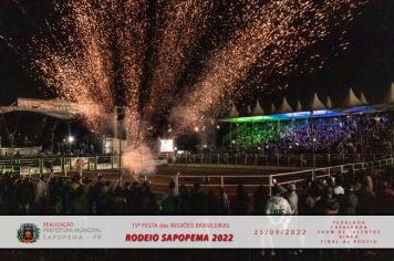 Foto - 15ª Festa das Regiões Brasileiras - Rodeio Sapopema 2022 