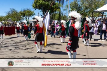 Foto - 15ª Festa das Regiões Brasileiras - Rodeio Sapopema 2022 