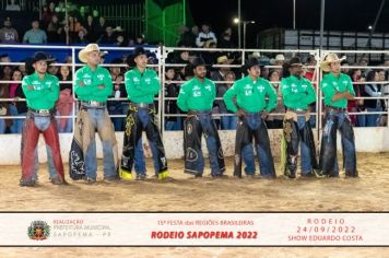 Foto - 15ª Festa das Regiões Brasileiras - Rodeio Sapopema 2022 