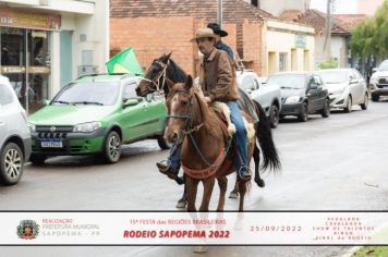 Foto - 15ª Festa das Regiões Brasileiras - Rodeio Sapopema 2022 