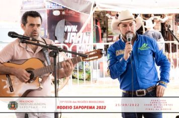 Foto - 15ª Festa das Regiões Brasileiras - Rodeio Sapopema 2022 