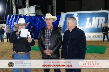 Foto - 15ª Festa das Regiões Brasileiras - Rodeio Sapopema 2022 