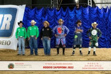 Foto - 15ª Festa das Regiões Brasileiras - Rodeio Sapopema 2022 