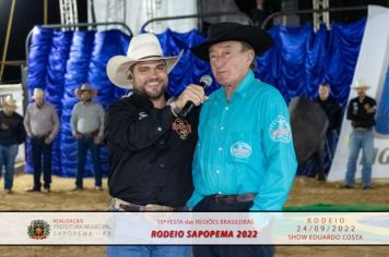 Foto - 15ª Festa das Regiões Brasileiras - Rodeio Sapopema 2022 