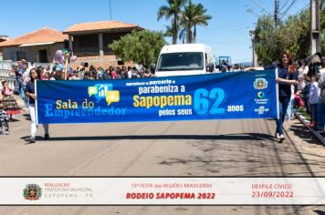 Foto - 15ª Festa das Regiões Brasileiras - Rodeio Sapopema 2022 