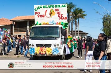 Foto - 15ª Festa das Regiões Brasileiras - Rodeio Sapopema 2022 