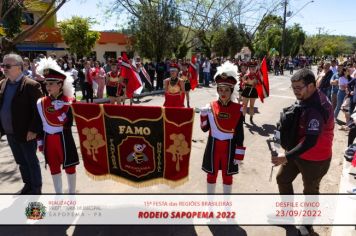 Foto - 15ª Festa das Regiões Brasileiras - Rodeio Sapopema 2022 