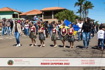 Foto - 15ª Festa das Regiões Brasileiras - Rodeio Sapopema 2022 