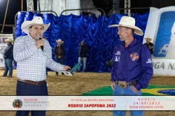 Foto - 15ª Festa das Regiões Brasileiras - Rodeio Sapopema 2022 