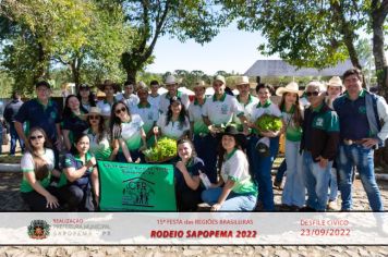 Foto - 15ª Festa das Regiões Brasileiras - Rodeio Sapopema 2022 