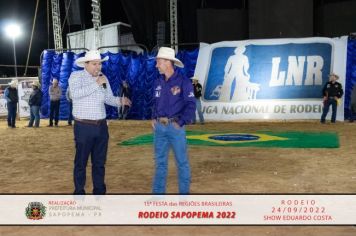 Foto - 15ª Festa das Regiões Brasileiras - Rodeio Sapopema 2022 