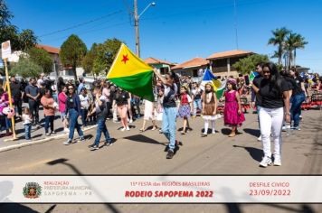 Foto - 15ª Festa das Regiões Brasileiras - Rodeio Sapopema 2022 