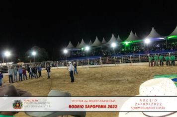 Foto - 15ª Festa das Regiões Brasileiras - Rodeio Sapopema 2022 