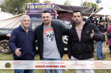 Foto - 15ª Festa das Regiões Brasileiras - Rodeio Sapopema 2022 