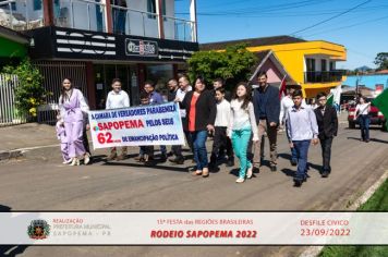 Foto - 15ª Festa das Regiões Brasileiras - Rodeio Sapopema 2022 